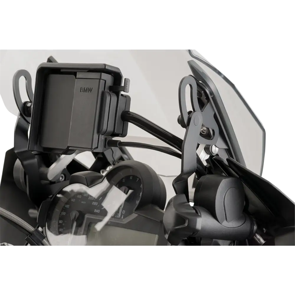 PUIG HI-TECH PARTS Support Bracket - Black - R1200GS 7566N