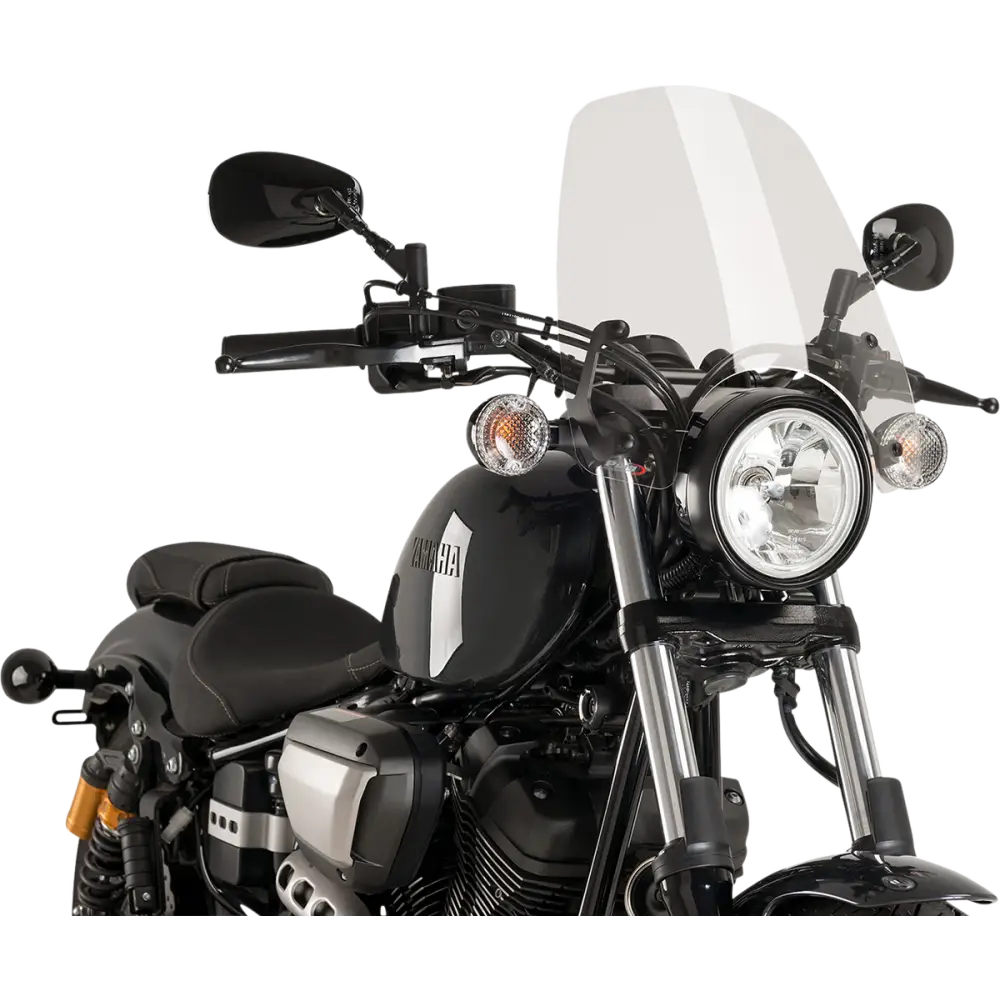 PUIG HI-TECH PARTS Touring Naked New Generation - 18-7/8" - Clear - Yamaha 9438W
