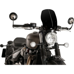 PUIG HI-TECH PARTS Touring Naked New Generation - Black - Bonneville Bobber 9437N