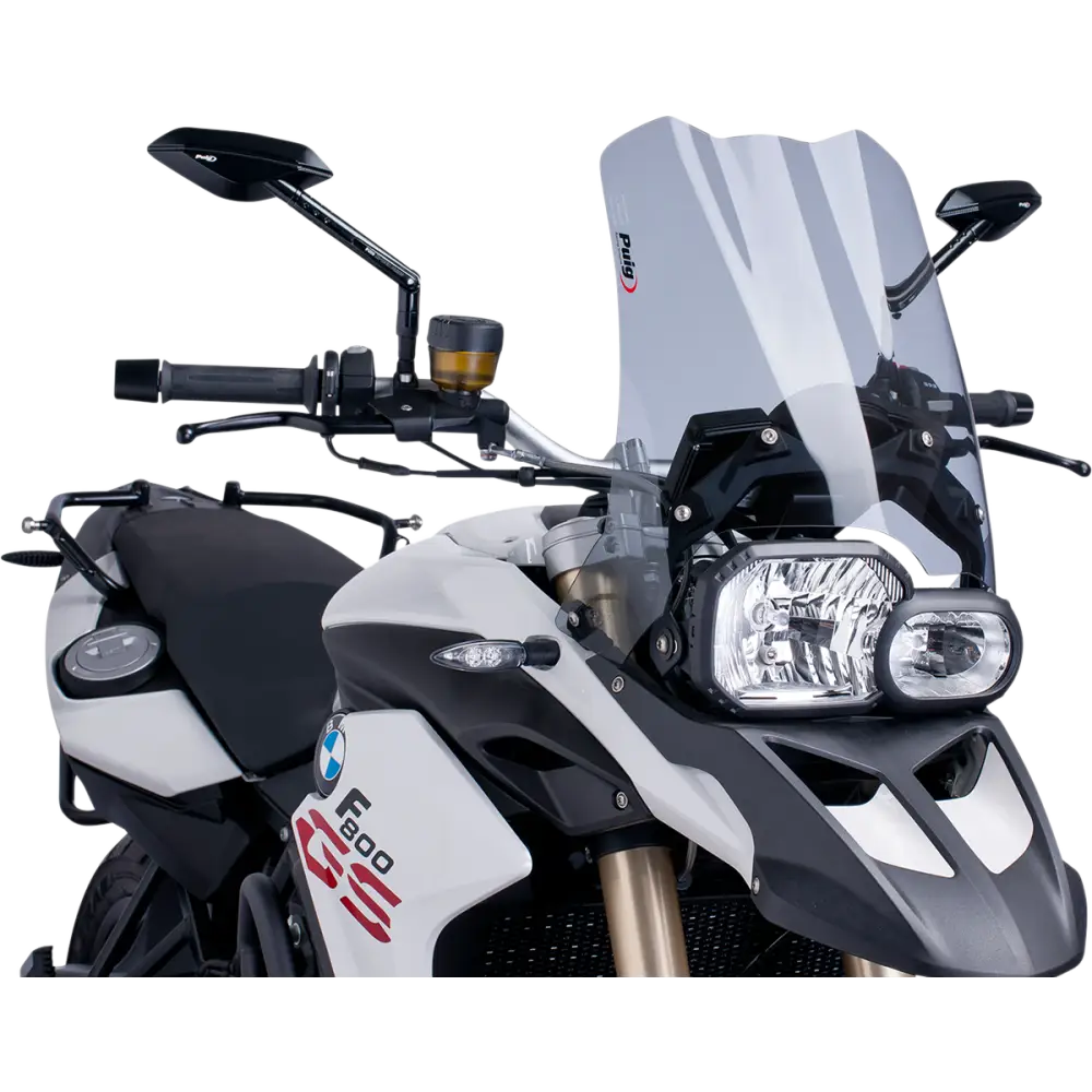 PUIG HI-TECH PARTS Touring Windscreen - 11-3/4" - Smoke - BMW GS 4670H