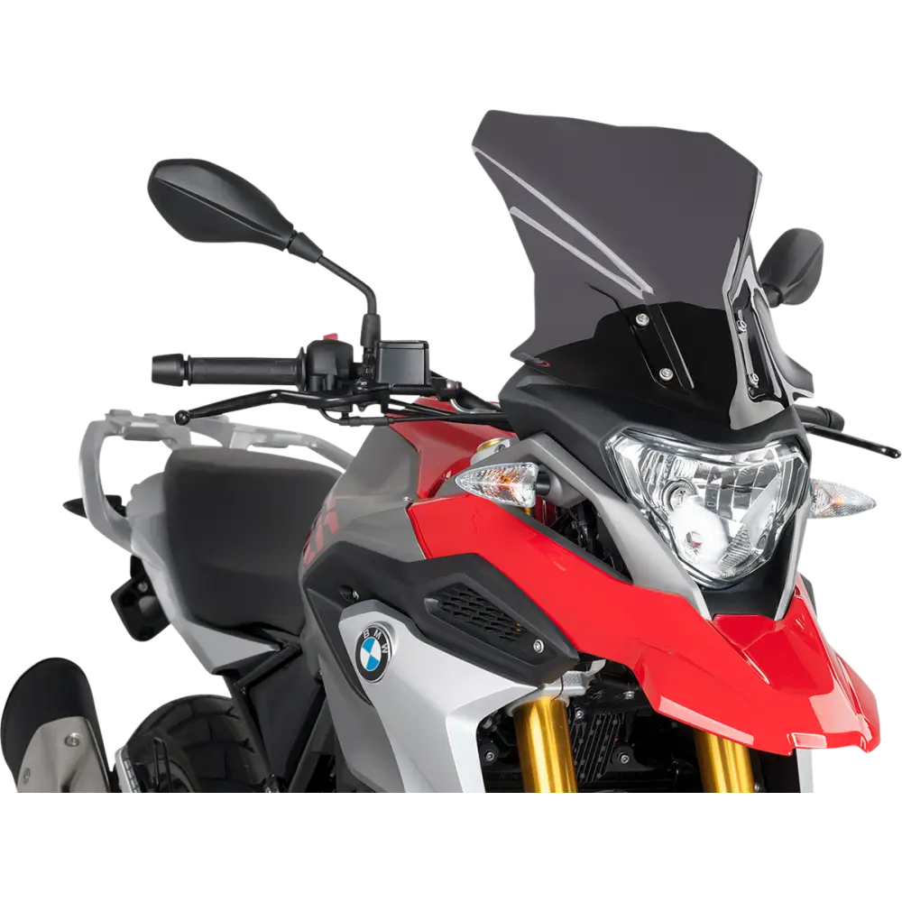 PUIG HI-TECH PARTS Touring Windscreen - 17" - Dark Smoke - BMW 9879F