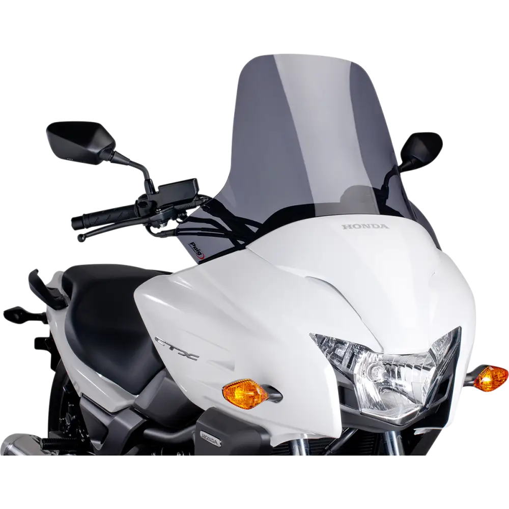 PUIG HI-TECH PARTS Touring Windscreen - 20" - Dark Smoke - Honda 7227F