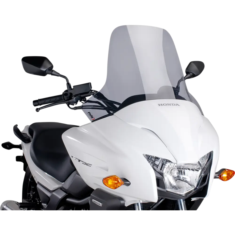 PUIG HI-TECH PARTS Touring Windscreen - 20" - Light Smoke - CTX700 7227H