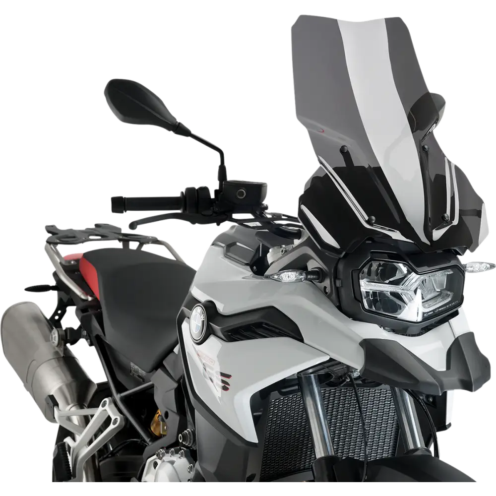 PUIG HI-TECH PARTS Touring Windscreen - 21" - Dark Smoke - BMW 9770F