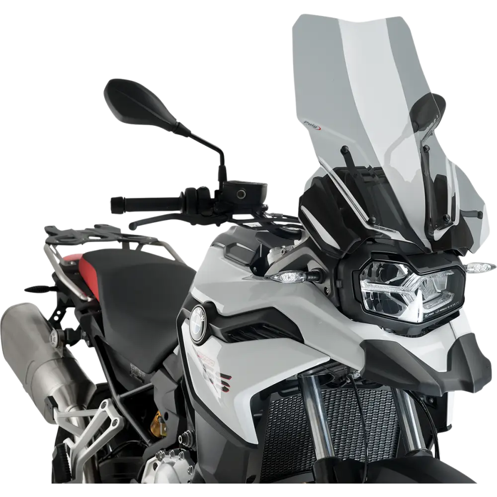 PUIG HI-TECH PARTS Touring Windscreen - 21" - Smoke - BMW 9770H