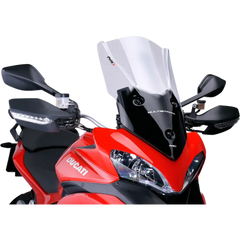 PUIG HI-TECH PARTS Touring Windscreen - 22-1/2" - Smoke - Multistrada 1200 5250H