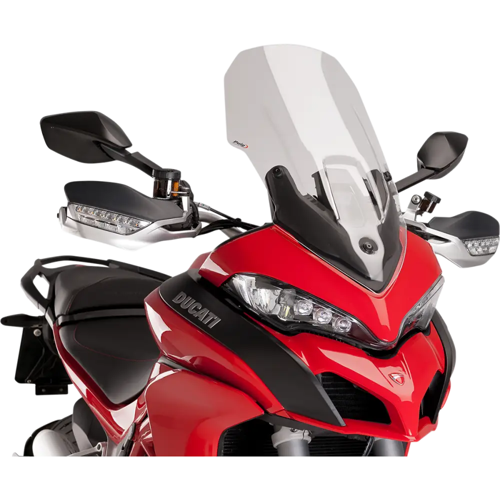 PUIG HI-TECH PARTS Touring Windscreen - 24-1/2" - Clear - Ducati 7623W