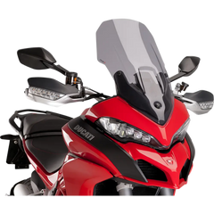 PUIG HI-TECH PARTS Touring Windscreen - 24-1/2" - Smoke - Ducati 7623H