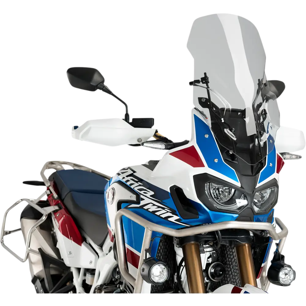 PUIG HI-TECH PARTS Touring Windscreen - Smoke - Africa 3714H