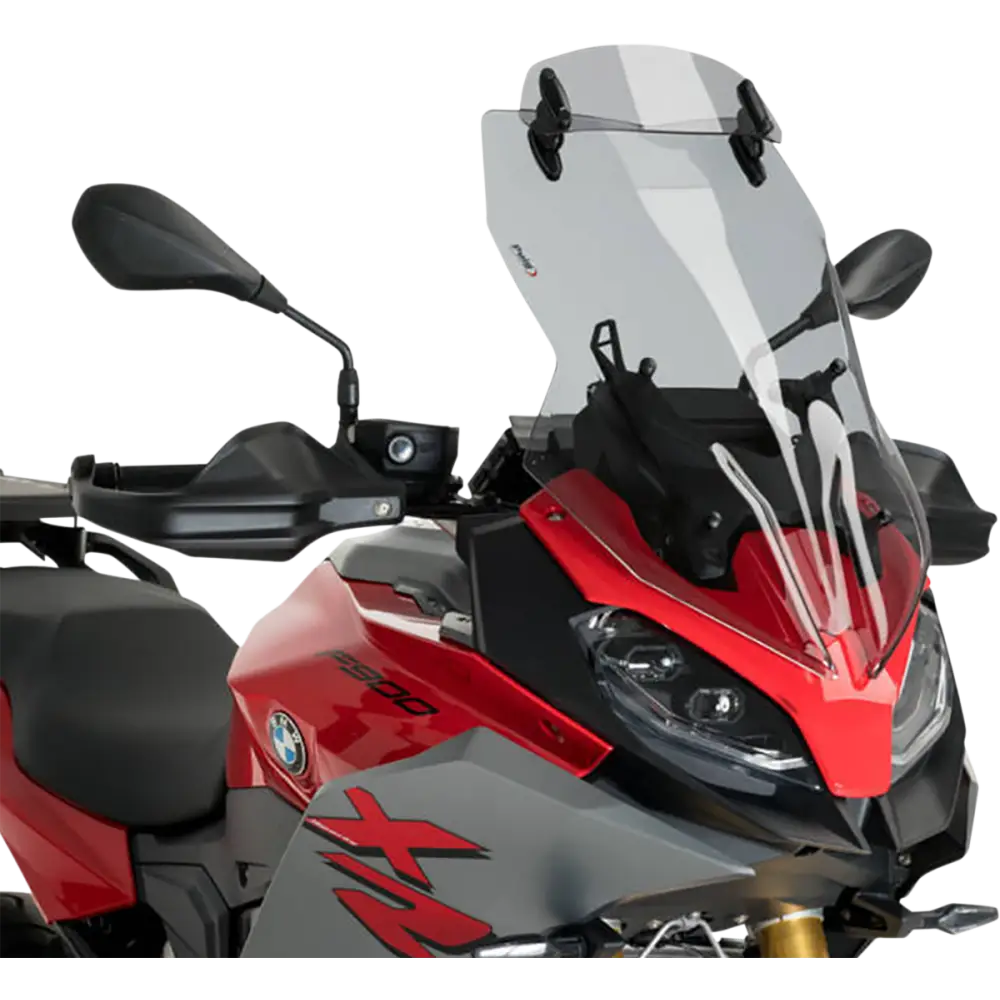 PUIG HI-TECH PARTS Touring Windscreen w/ Visor - Smoke 20392H