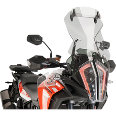 PUIG HI-TECH PARTS Touring Windscreen w/ Visor - Smoke 9714H