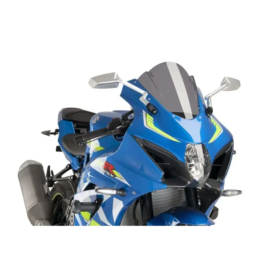 PUIG Windscreen Racing Dark Smoke for Suzuki GSX-R1000 and GSX-R1000R