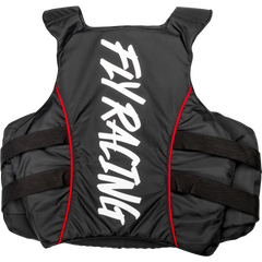 Pullover Flotation Vest Black/White/Red Xl