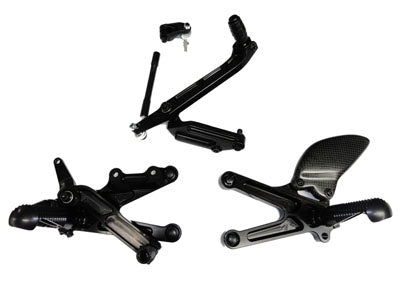 Graves Motorsports Yamaha R6 WORKS Rearsets Fixed