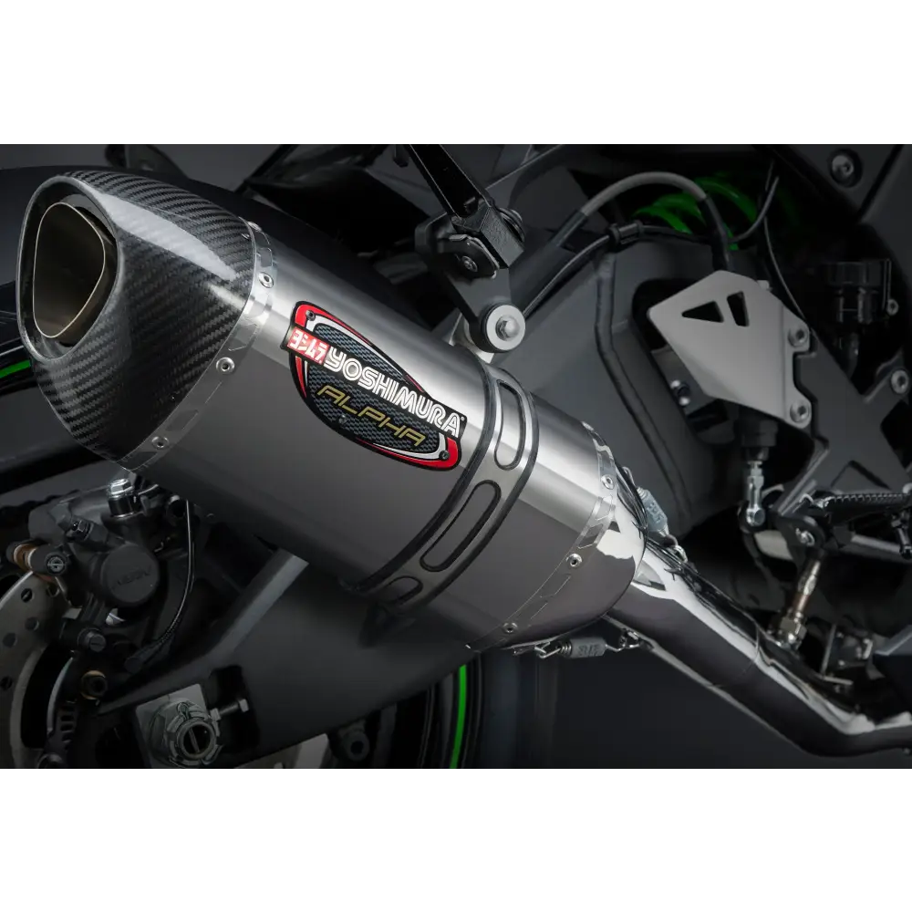 Race Alpha 3/4 System Exhaust Ss Ss Cf