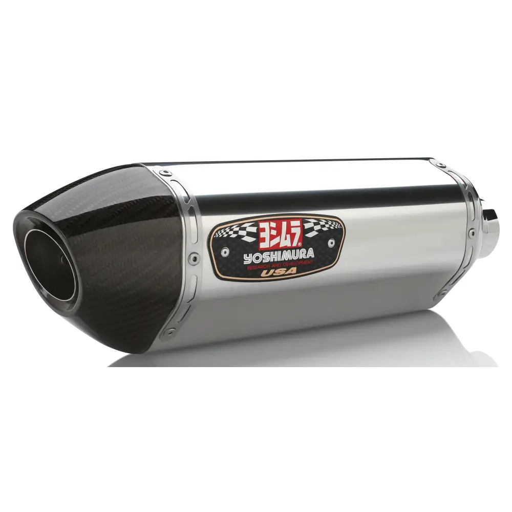Race R 77 Slip On Exhaust Ss Ss Cf