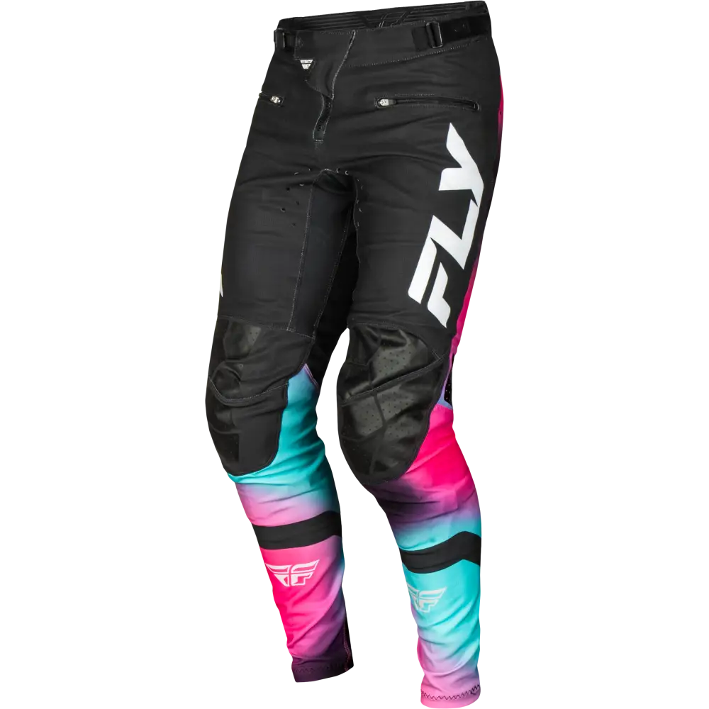 Rayce Bicycle Pant Ca/Ny Fuschia/Black/Teal Sz 20