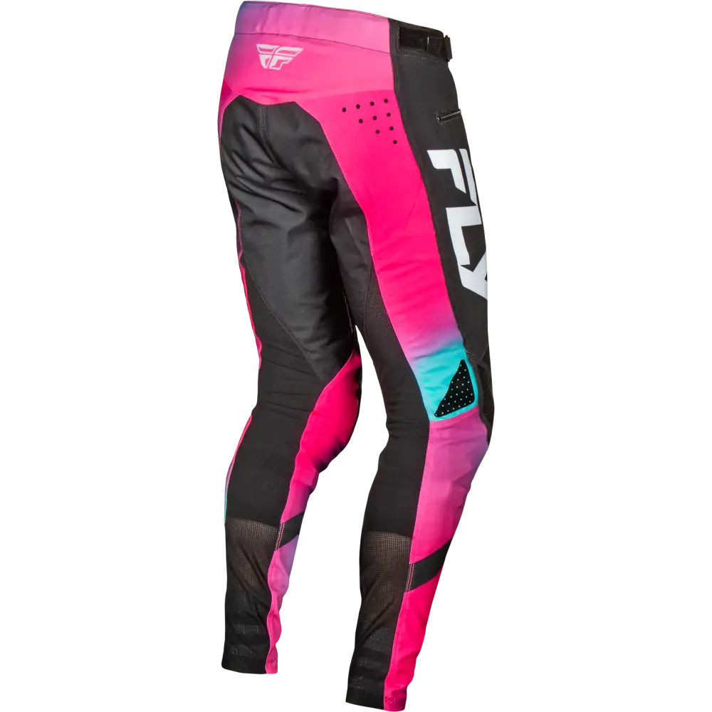 Rayce Bicycle Pant Ca/Ny Fuschia/Black/Teal Sz 36