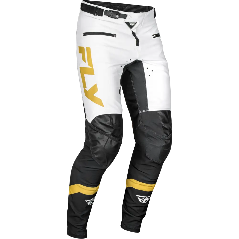 Rayce Bicycle Pant Ca/Ny White/Black/Gold Sz 32