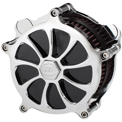 RC COMPONENTS Airstrike Air Cleaner - Chrome AC-02C-124C