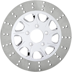 RC COMPONENTS Brake Rotor - Front Left - Revolt - Chrome COG117124CLF2K