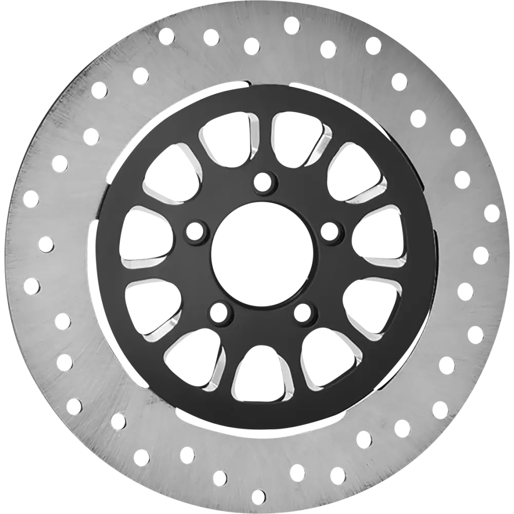 RC COMPONENTS Brake Rotor - Front Right - Dynasty - Anodized Black COG117117ELF2K