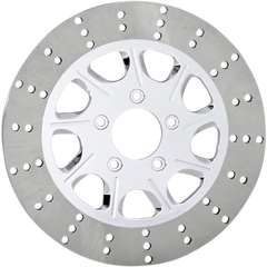RC COMPONENTS Brake Rotor - Front Right - Revolt - Chrome COG117124CRF2K