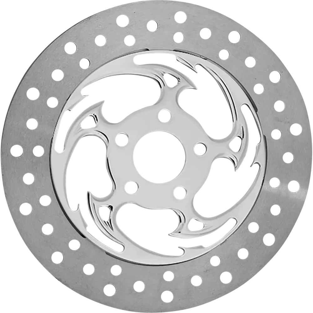 RC COMPONENTS Brake Rotor - Left Front - Savage - Chrome COG11785CLF2K