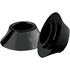 RC COMPONENTS Tapered Axle Spacer - Front - Black - No ABS - '08+ FLH HD-SPCR-2B