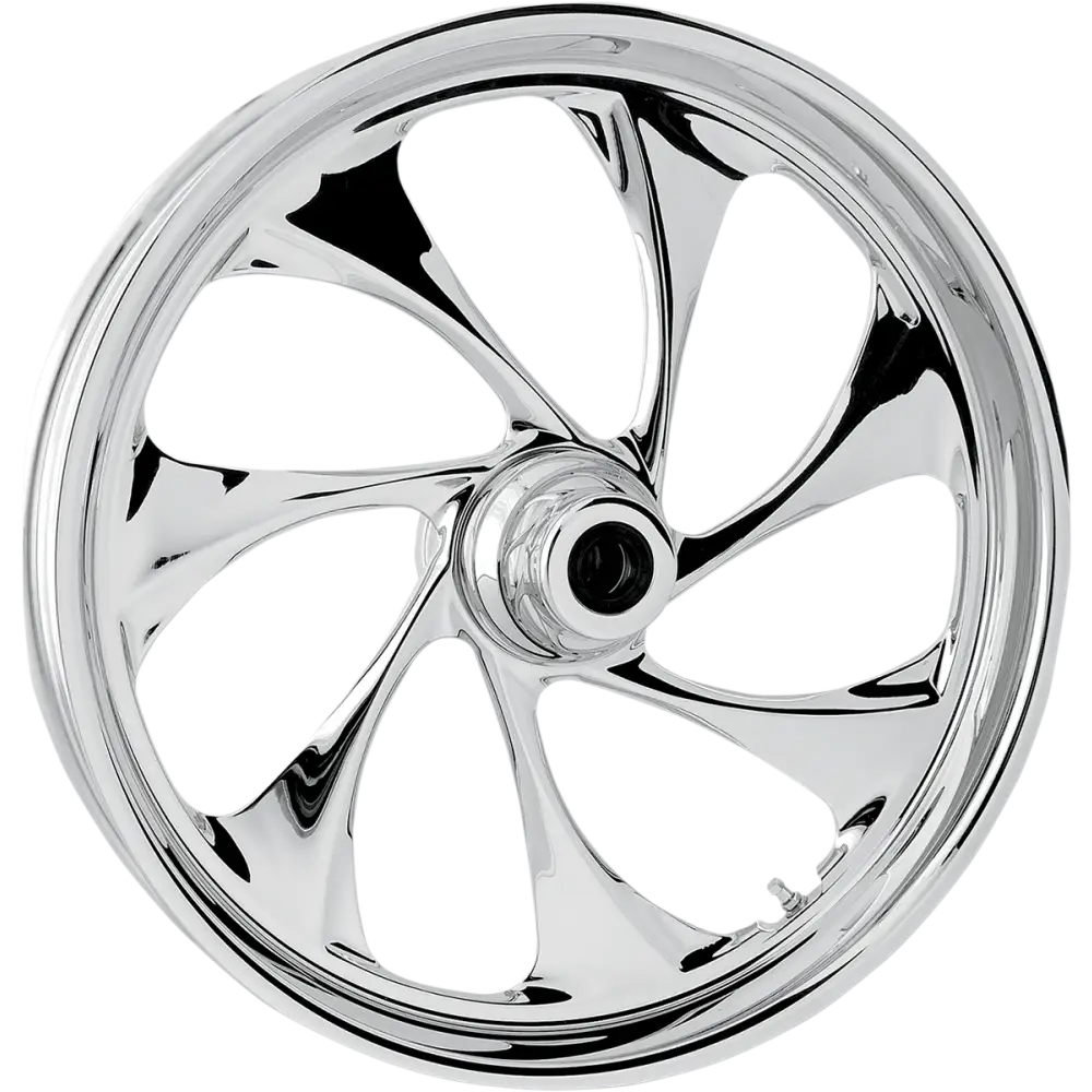 RC COMPONENTS Wheel - Drifter - Front - Single Disc/with ABS - Chrome - 23x3.75 - '08-'23 FLT 23375-9032A-101