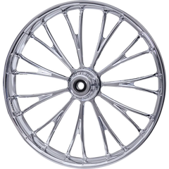 RC COMPONENTS Wheel - Dynasty - Front - Dual Disc/with ABS - Chrome - 21x3.5 - FLH 213HD031A21117C