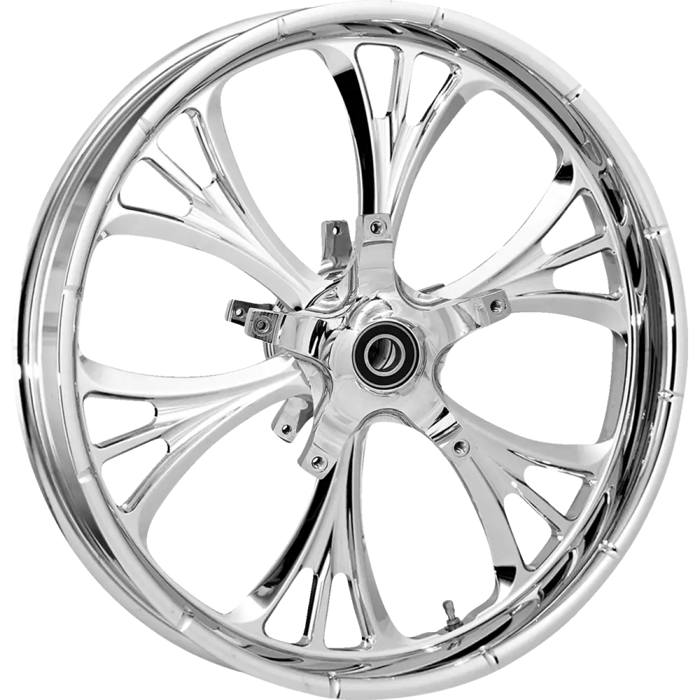 RC COMPONENTS Wheel for Stock Rotor - Majestic - Front - Chrome - 21x3.5 0321350-102C25-21AC
