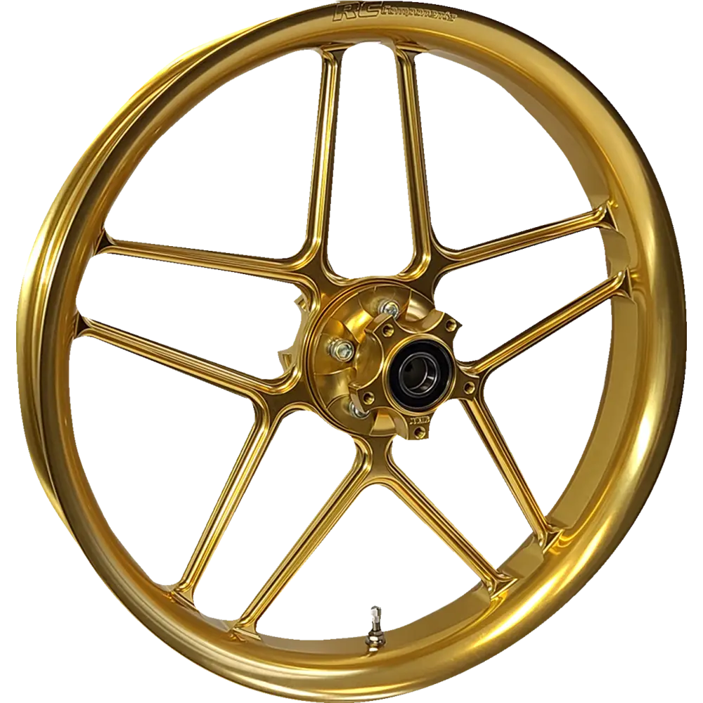 RC COMPONENTS Wheel - Laguna - Front - Dual Disc/with ABS - Gold - 19x3 930-140G-FA