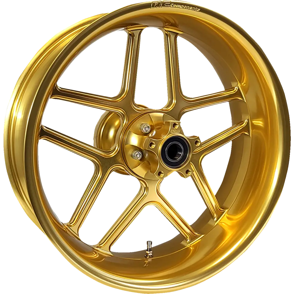 RC COMPONENTS Wheel - Laguna - Rear - Single Disc/with ABS - Gold - 17x6.25 176-140G-RAC