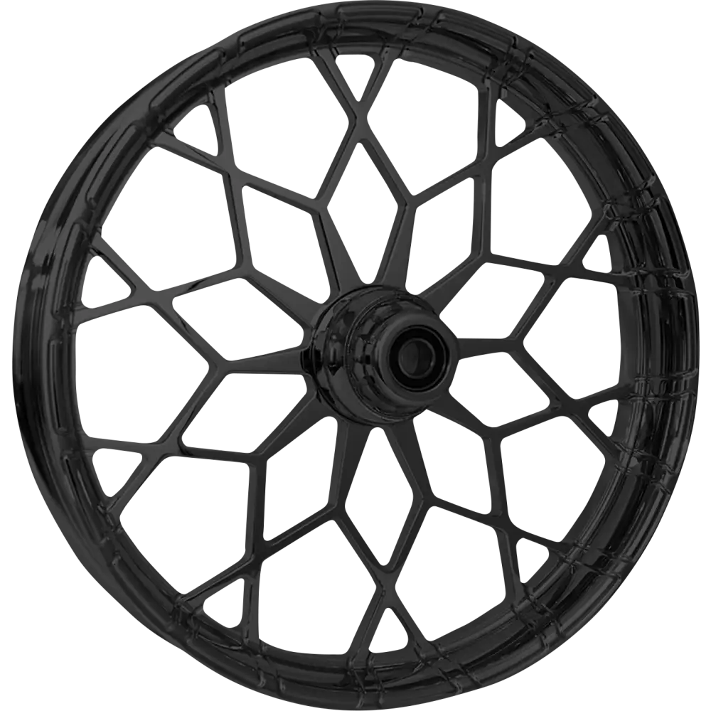RC COMPONENTS Wheel - Phenom - Front - Dual Disc/with ABS - Black - 21x3.5 - FLH 213HD031A21135B