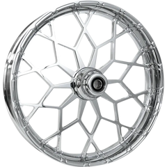 RC COMPONENTS Wheel - Phenom - Front - Dual Disc/without ABS - Chrome - 21x3.5 - FLH 213HD031NON135C