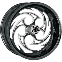 RC COMPONENTS Wheel - Savage Eclipse - Rear - Single Disc/with ABS - Black Eclipse - 17x6.25 - '08-'10 FXST 17625-9209-85E