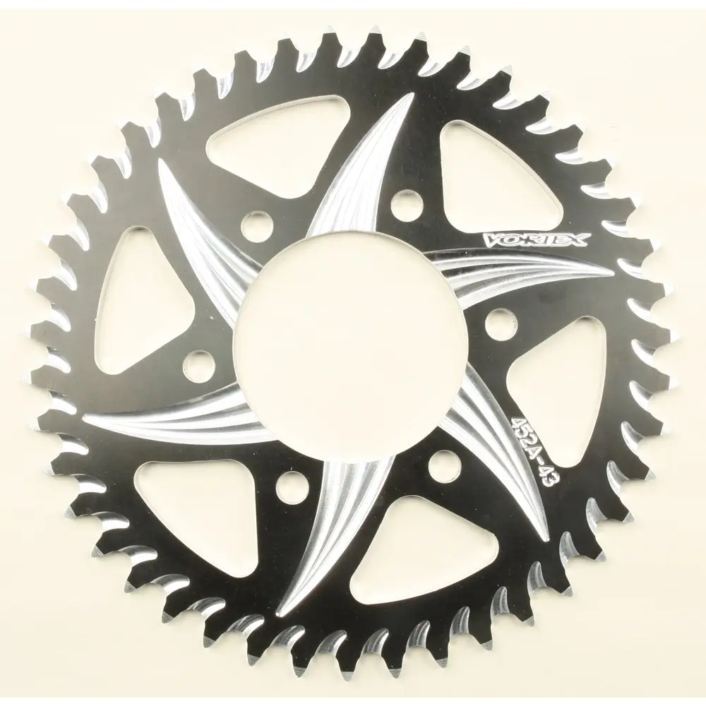 Rear Cat5 Sprocket Aluminum 43t 520 Blk Kaw