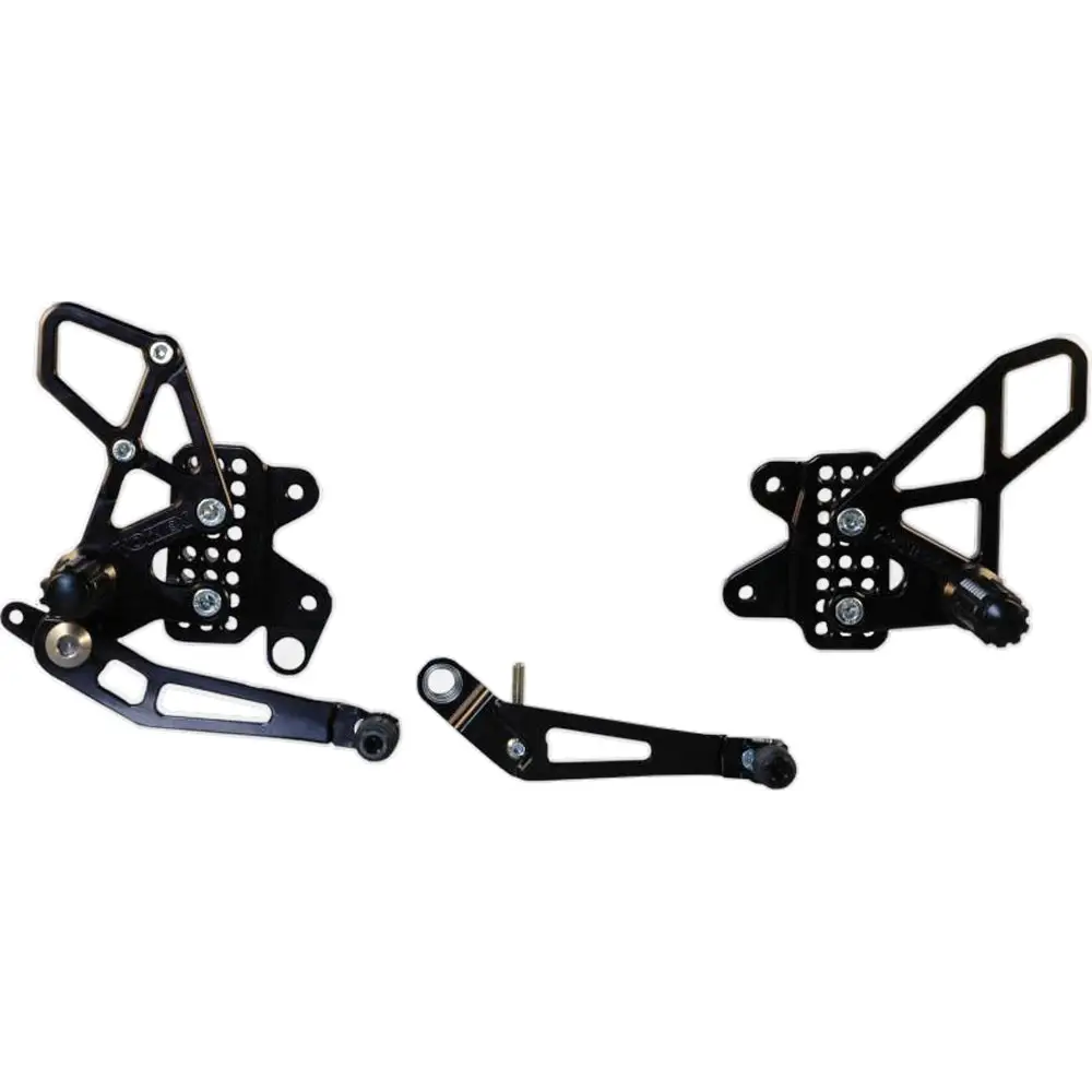 Rear Set Complete Blk Suz