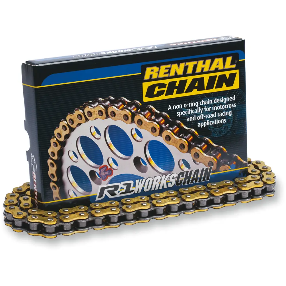 RENTHAL 520 R1 - Works Chain - 120 Links C128 - Drive Train Group