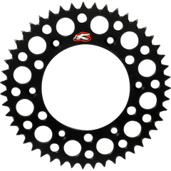 RENTHAL Rear Sprocket - Aluminum - 52 Tooth - Black - KTM/Husqvarna/Gas Gas 224U-520-46GPBK