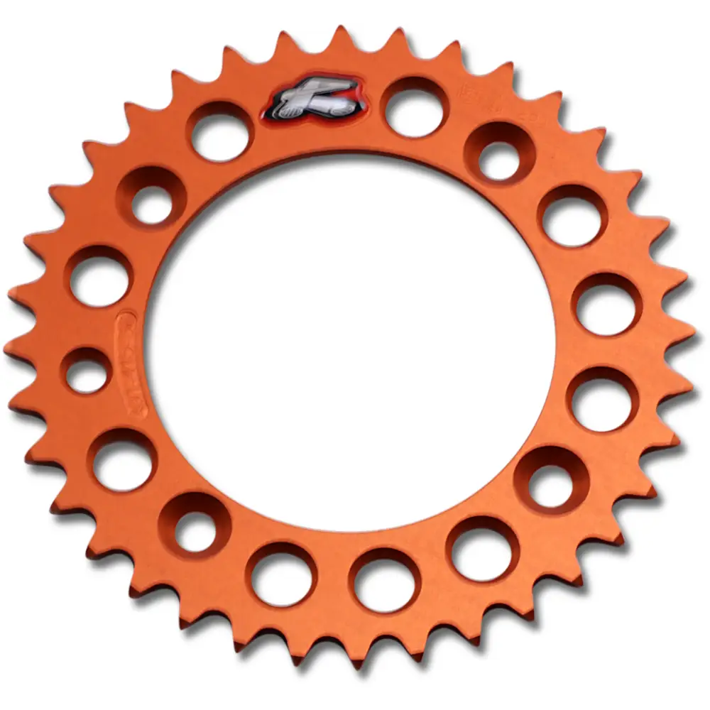 RENTHAL Rear Sprocket - Orange - 36 Tooth 491--415-36P-OR