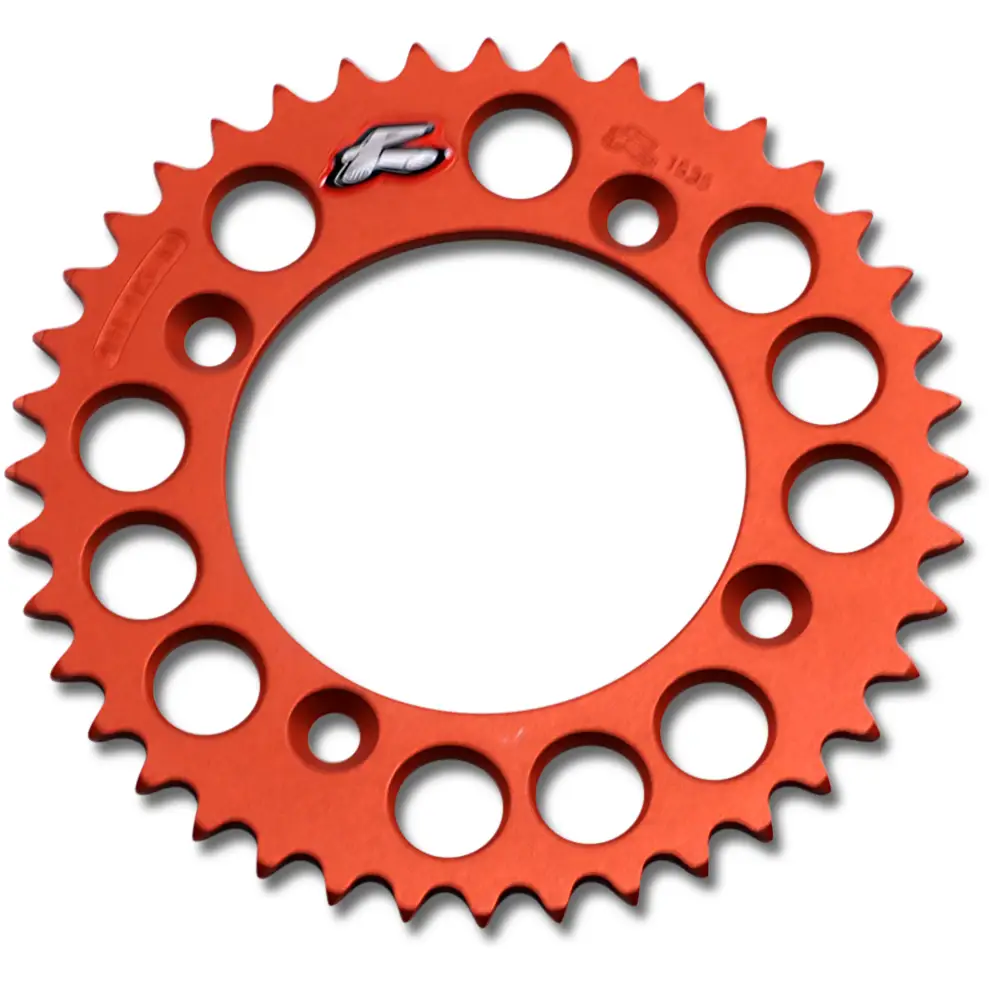 RENTHAL Rear Sprocket - Orange - 40 Tooth 491--415-40P-OR