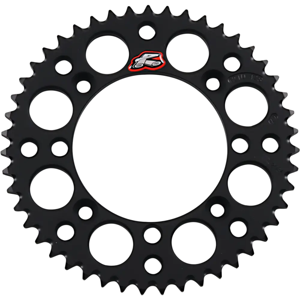 RENTHAL Sprocket - Black - 47 Tooth 121U-428-47GPBK