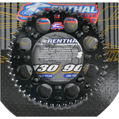 RENTHAL Sprocket - Black - 48 Tooth 121U-428-48GPBK