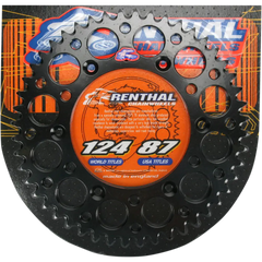 RENTHAL Sprocket - Black - 49 Tooth 224U-520-49GPBK