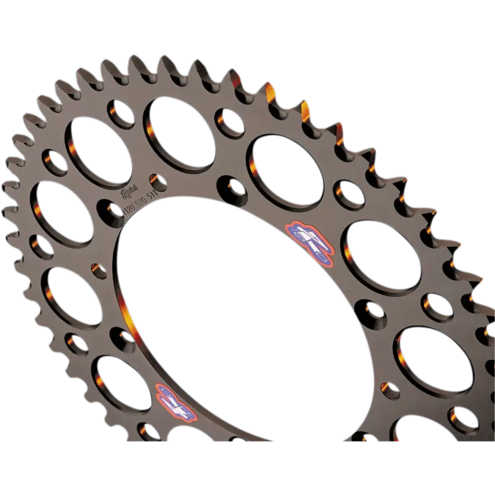 RENTHAL Sprocket - Honda - Black - 53 Tooth 154U-520-53GRBK