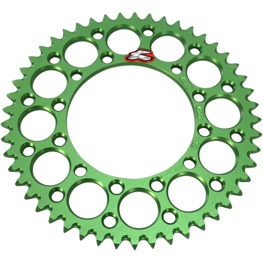 RENTHAL Sprocket - Kawasaki - Green - 49 Tooth 191U-420-49GEGN