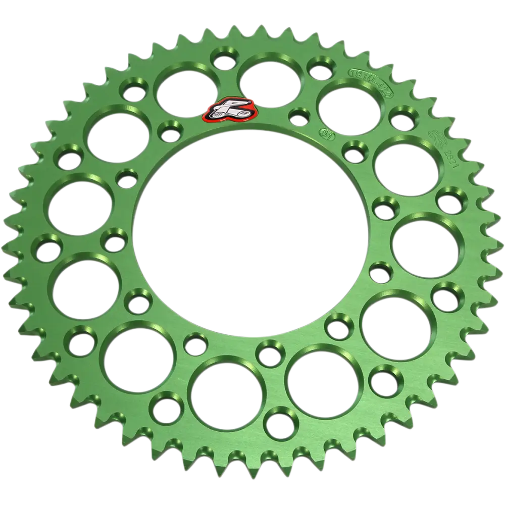 RENTHAL Sprocket - Kawasaki - Green - 51 Tooth 191U-420-51GEGN