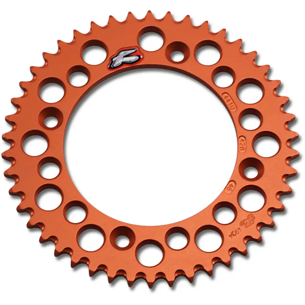RENTHAL Sprocket - Orange - 46 Tooth 441U-428-46GPOR